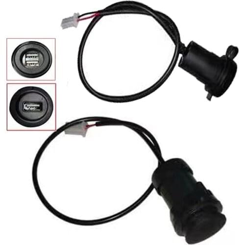 Motorcycle For ZONTES 310X 310R 310T 310V ZT310 Multifunctional Dual USB Mobile Phone Charger Adapter Motorcycle Accessories