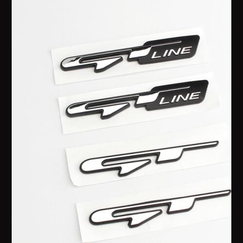 For Kia Optima K5 Stinger Sportage Ceed GT Line GT Rear Trunk Emblem Sticker Badge Logo Nameplate