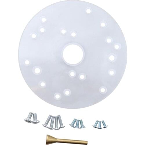 Woodworking Milling Machine Guide Rail Base Diameter 164mm/6.5Inch Thickness 7mm