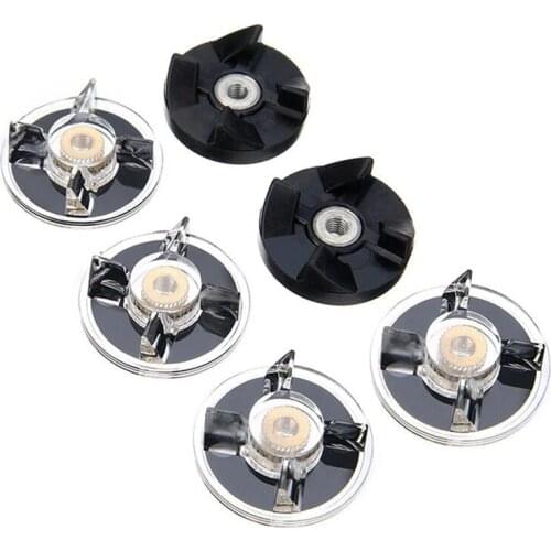 SANQ 4 Plastic Gear Base + 2 Rubber Gear For Magic 250W Blender Replacement Spare Parts