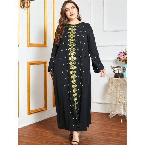 Eid Ramadan Abaya Dubai Kaftan Turkey Caftan Muslim Women Hijab Dress Islamic Clothing Loose African Moroccan Gown Arabic Robe