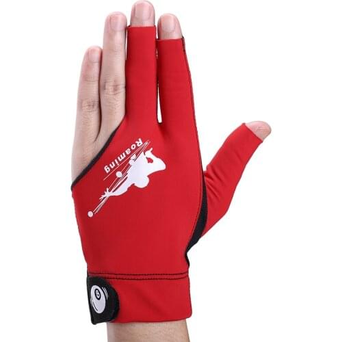 Roaming Billiard Gloves Left-Glove Quick-Dry Breathable Billiard Shooters Carom Pool Snooker Cue Sport Glove