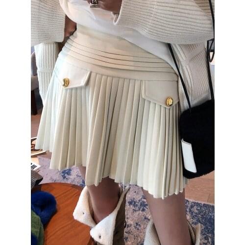 RUANDAI Women's Mini Skirts