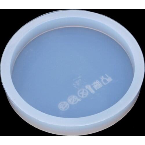 DIY Silicone Mud Board Base Plate Mold Pendant Jewelry Casting Mould Hand Craft