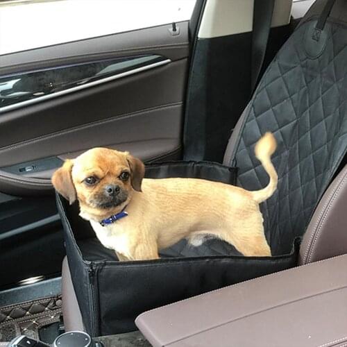 Dog Folding Hammock Protector Dog Bed Car Front Seat Cover Pet Carriers Mesh Bags Caring Cat Basket Waterproof Pets Dogs Mat