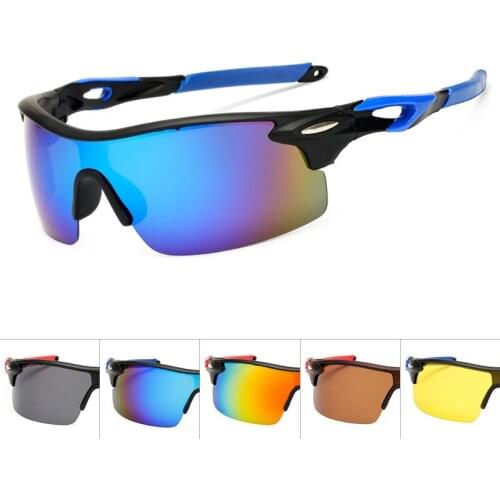 Cycling polarizing sunglasses sports glasses large frame colorful Sunglasses