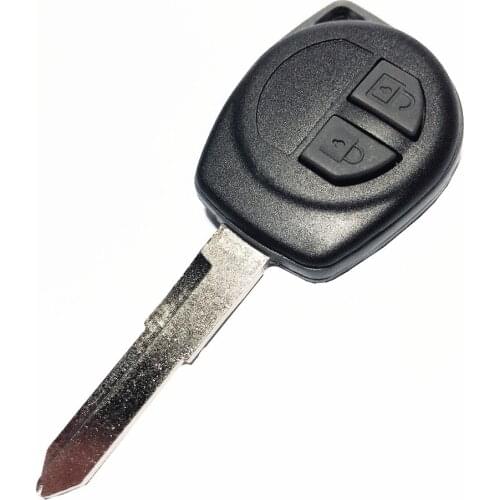 2 Button Key Shell Case fit for SUZUKI Vitara Swift Ignis SX4 Liana Alto Grand vitara HU133R blade with Rubber Button Pad Fob