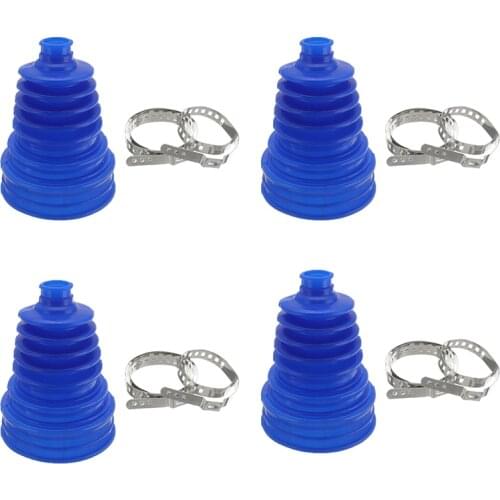 4Pcs 25mm Auto Parts Brand New High Quality Silicone Constant Speed CV Dust Cover Dust Cover Universal Spherical Round Clip