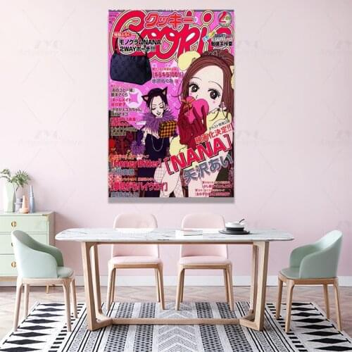 Anime Nana Girl Cover Canvas Art Poster and Wall Art Picture Print Modern Family Bedroom Decor Posters