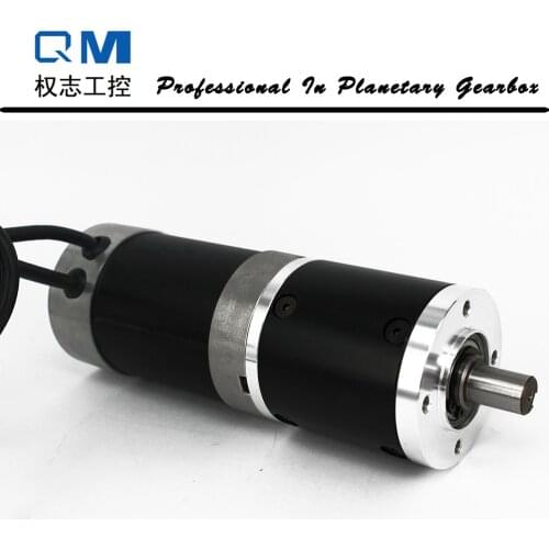 Nema 23 BLDC motor 120W 24V 4000Rpm Gear Brushless DC Motor Planetary Gearbox Ratio 50:1 25Arcmin