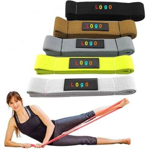 Long Fitness Resistance Band Yoga Tension Strap Sports Elastic Band Chin-up Knitting Auxiliary Ring Set fitness equipment