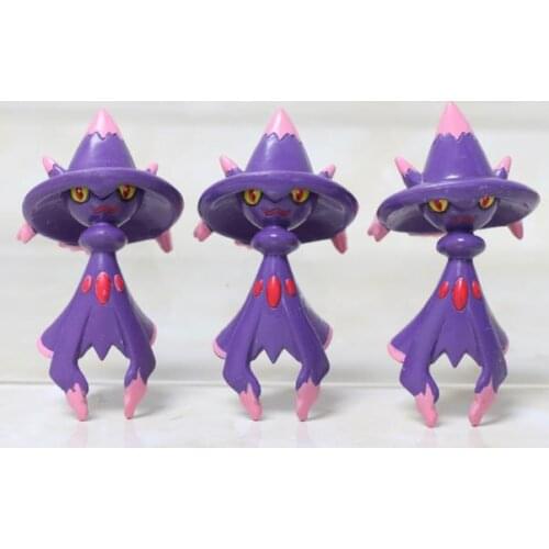 TOMY Genuine Pokemon Mismagius MC Elf Action Figure Model Toy