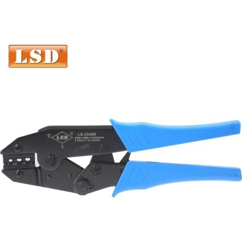 LS-2546B solar MC4 pliers 2.5/4/6mm2 solar panel pv cable crimping plier MC4 connector crimping tool