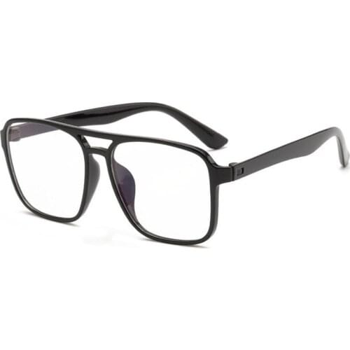 Square Eyeglasses Frames Anti-blue Light Computer Eye Protection Glasses Men and Women New TR90 Ultra-light Clear Optical Frames