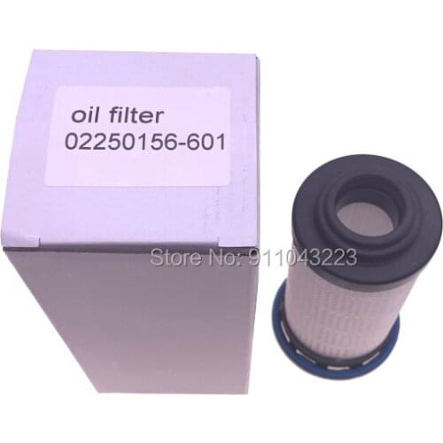 Free shipping 2pcs/lot 02250156-601 Sullair air compressor oil filter element OF