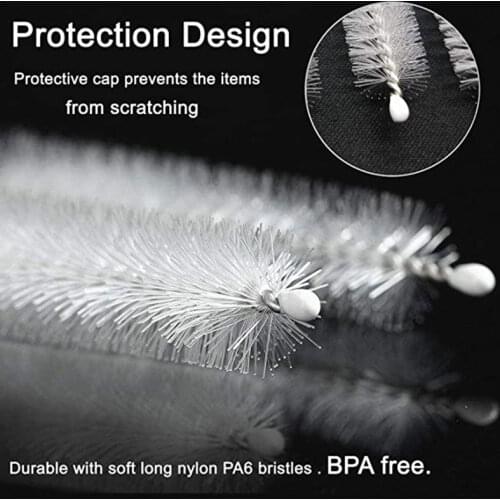 Mini 4/10pcs Straw Bottle Cleaning Portable Wash Scrubber Small Set for Kitchen Durable Bathroom Item Gadget Home Utensil Supply