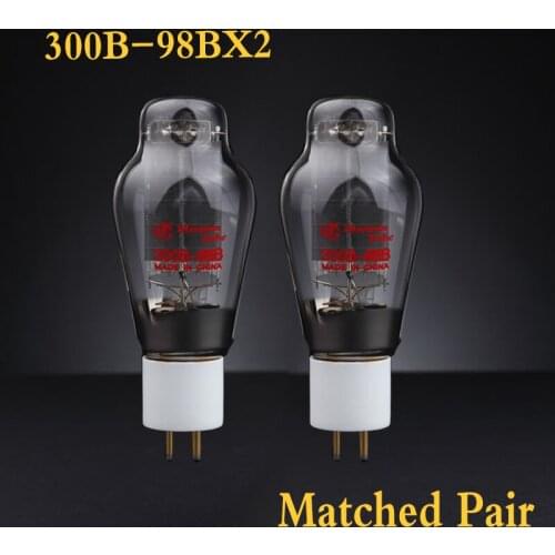 New 2pcs Shuguang 300B-98B(300B-98,300BS-B,300B-Z,300B-T,WE300B) Matched Pair Amplifier HIFI Audio Vacuum Tubes Psvane JJ