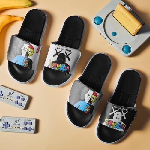 2021 spring and summer new indoor outdoor sandals and slippers beach shoes couple slippers