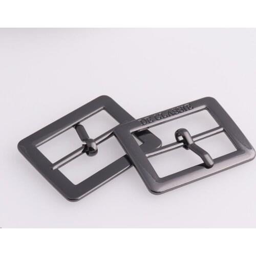 Rectangle Pins Buckles Gunmetal Adjuster Release Buckles with prong Bag Strap Slider Fastener Repair Leather Craft