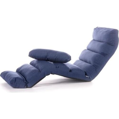 Living room lazy sofa folding sheets people bedroom balcony room cute girl girls net red lounge chair