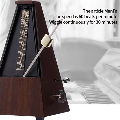Accurate Mechanical Loud Sound Metronome Tick Tool For Guitar Erhu Piano Violin Music Equipment Accessories Attachment Beginner
