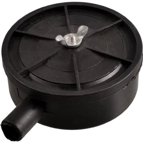 20mm Male Thread Air Compressor Inlet Filter Damper Silencer Black