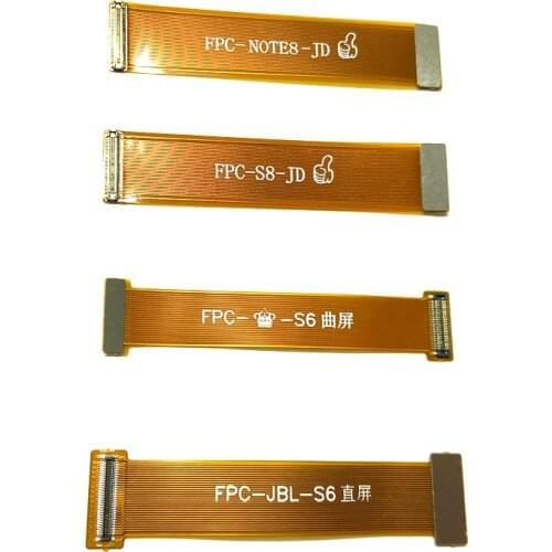 10pcs For Samsung Galaxy S10 S9 S8 Plus S7 S6 edge Note 9 8 5 4 3 2 1 Touch Screen LCD Display Test Flex Cable
