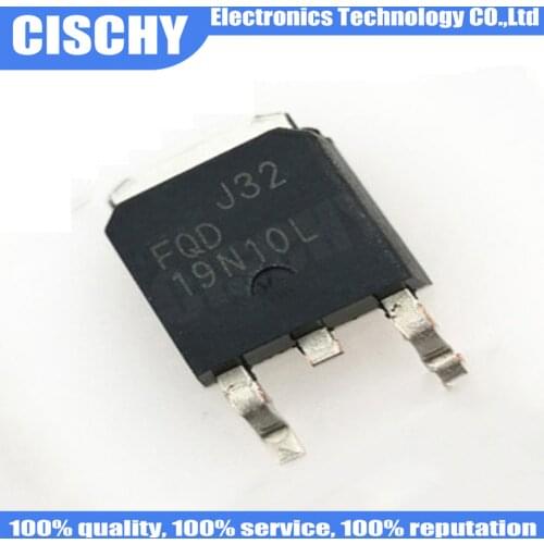 10pcs/lot FQD19N10L 19N10 TO-252