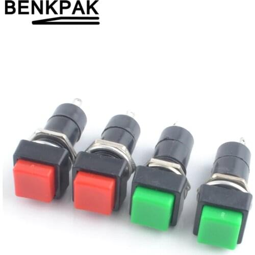 12MM momentary&self-lock latching push button switch