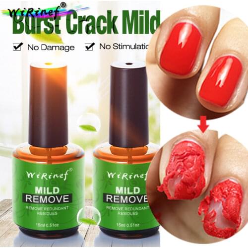 2019 New 15ml Unloading Nail Glue Nail Art Unload Eyelash Glue Cleaner Green Health No Hurt The Real Nails