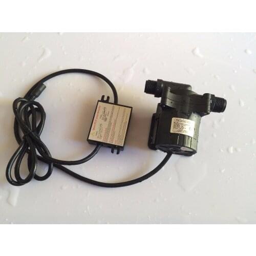 5-12V Small DC Solar submersible pump Brushless DC pump, 50C-1260S 6M 2100LPH Low Noise Low Power For Hot water circulation