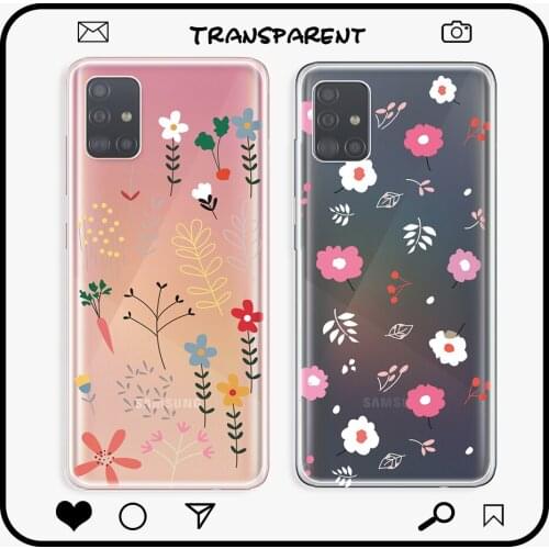 For Samsung A51 Case Clear Back Cover For Samsung Galaxy A51 4G 5G Transparent Soft Case For Samsung A51 a51 Fashion Phone Shell