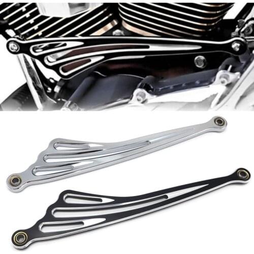 Black Chrome Wing CNC Gear Shift Lever Shift Linkage Touring Road King Softail Street Glide Trike 1984-15 2016 2017