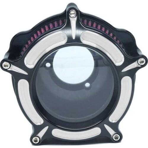 Filter Motorcycle Clarion Contrast Cut Intake Air Cleaner Kit For Harley Sportster XL 883 XL 1200 Dyna Softail Fat Boy Touring