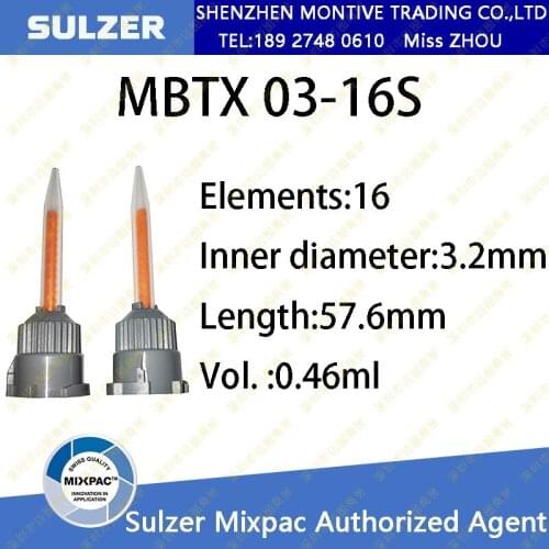 SULZER MIXPAC Mixer MBTX 03-16S