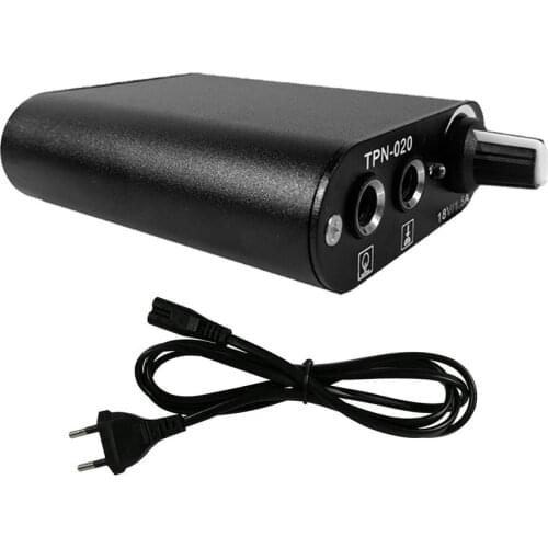 Mini Tattoo Power Supply Professional Motor for Rotary Tattoo Machine Portable Tattoo Machine Accessories with Power Cord