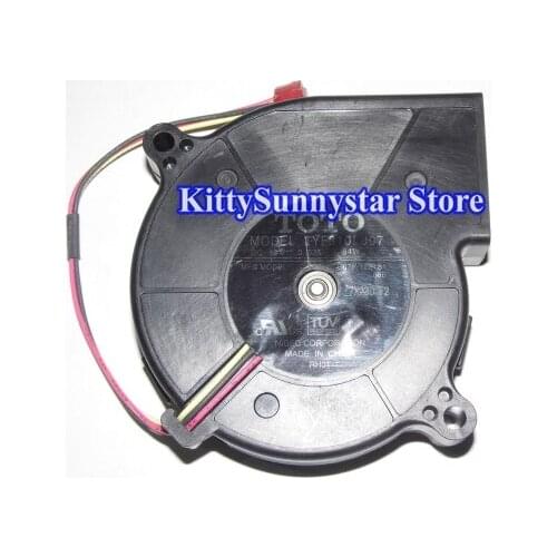 Cooling Fan TYF310LJ07 D07F-12B1S1 12V 0.32A 3.84W 3 Wires 75*20mm Projector Thermal Dissipation System