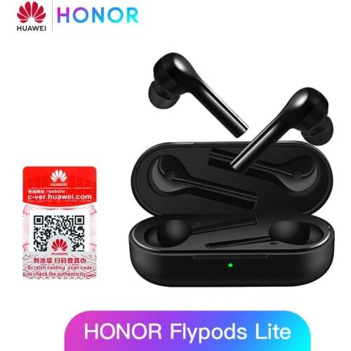 Original HUAWEI Honor FlyPods lite Wireless Earphone with Mic Music Touch Waterproof Headset Handfree Dynamic global version