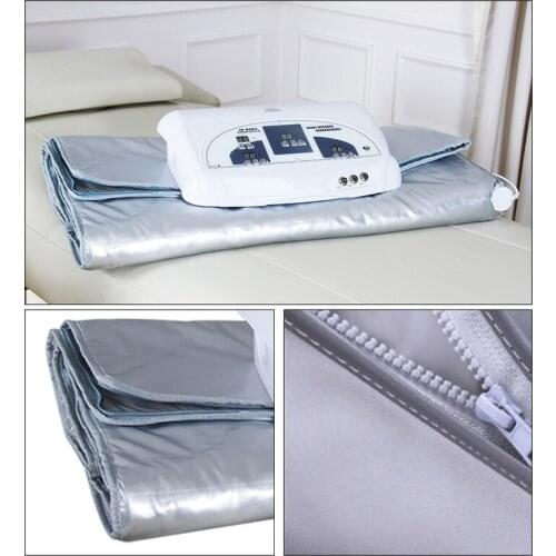 Wearable Sauna Blanket Sliming Electric Blankets Weight Loss Sauna Detox Therapy Machine Detoxifies Beauty Tool Body Shaper Used