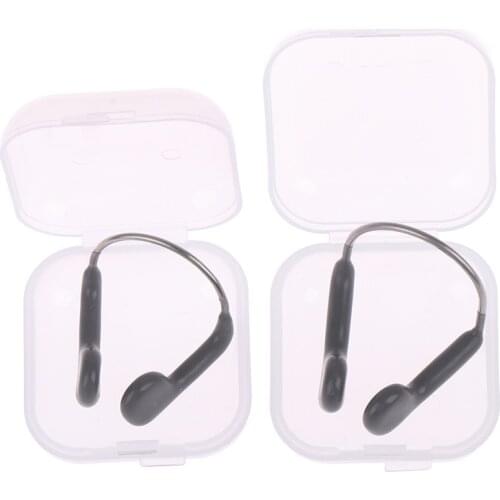 Durable No-skid Soft Silicone Steel Wire Nose Clip for Men Women Children Summer Swimming Diving Equipment