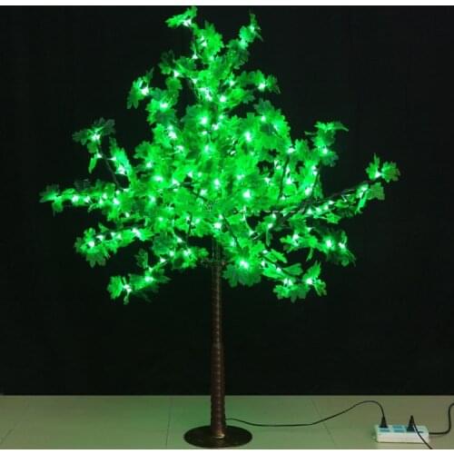 1.5M 5ft height LED Artificial Maple Tree Christmas Tree Light 300 LED Bulbs110/220VAC out door use Rainproof fairy garden decor