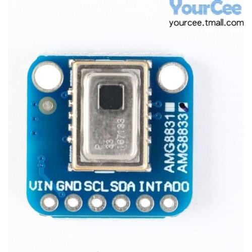 Thermal imaging camera sensor module AMG8833 IR proximity sensor/8x8 array temperature measurement/yourcee