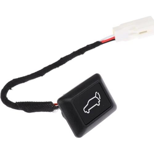 Universal Car Tailgate Switch Electric Tailgate Trunk Release Switch Car Tailgate Trunk Switch Chrome Fuel Tank Door Switch