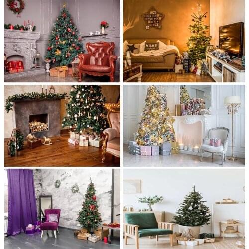 Vinyl Custom Christmas Day Photography Backdrops Prop Christmas Festival Theme Photo Studio Background 20915SD-03