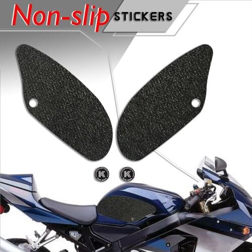 Motorcycle protection pad tank grip fuel tank pad sticker gasoline knee traction side Non-slip decals for SUZUKI 04-05 GSX-R600