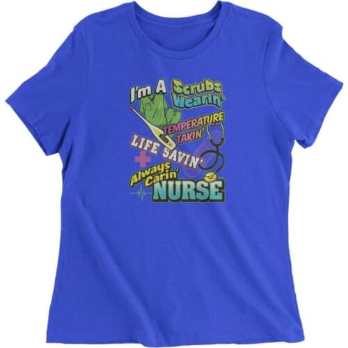 I'M A LIFE SAVING NURSE WOMENS T-SHIRT