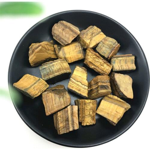 1pc Natural Tigers Eye Stone Rough Crystal Mineral Stone Specimen Healing Decor Natural Stones and Minerals