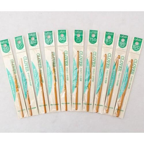 2019 New Clover Knitting Metal Crochet, Sweater Needle, 42-802-810, Imported From Japan, Hand Tools, Diy, Feel Good, Washable