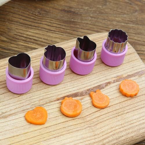 Food Decor Cute Shaper Durable Kitchen Tool Cutter Mold 9Pcs/set Cake Cutting Vegetable Fruit DIY Cutting Cutter Set