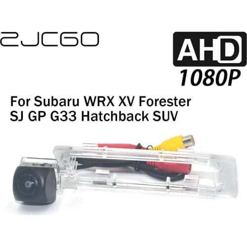 ZJCGO Car Rear View Reverse Backup Parking Reversing Camera for Subaru WRX XV Forester SJ GP G33 Hatchback SUV